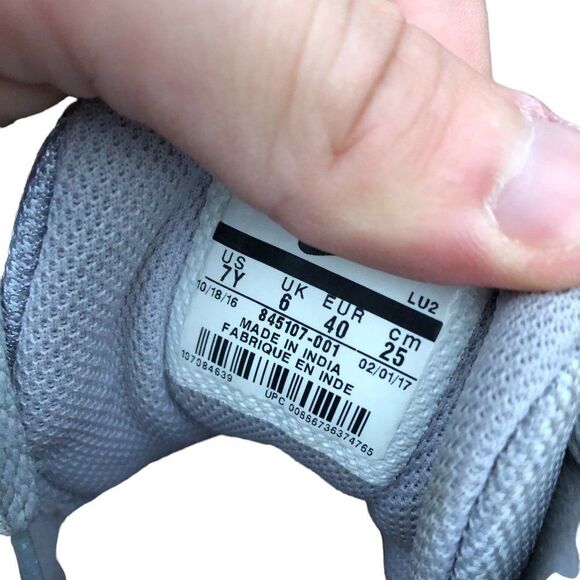 RARE 2016 Nike Court Borough Mid 'Wolf Gray' Size 8.5 - Picture 6 of 16